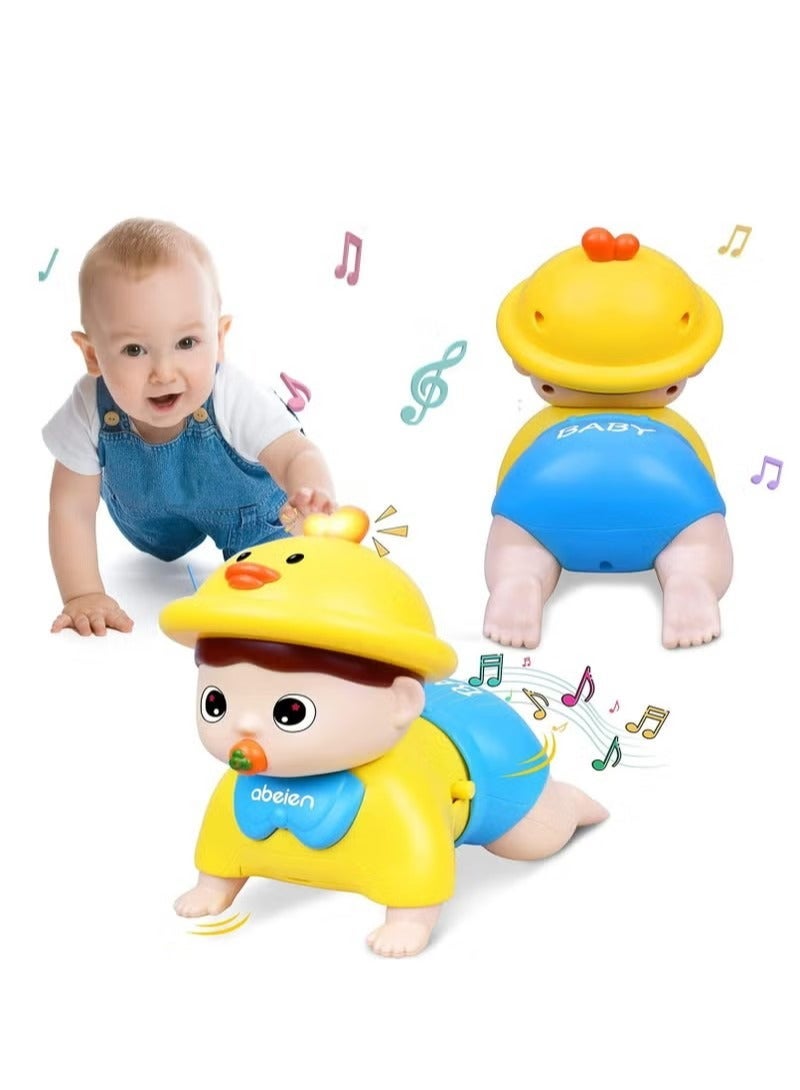 Unewshi Crawling Baby Toys 6 to 12 Months,Baby Crawling Toys,Toddler Musical Toys,Early Learning Educational Toy with Light & Sound,Musical Crawl Toys for Infant Toddler Boys Girls - Image 2